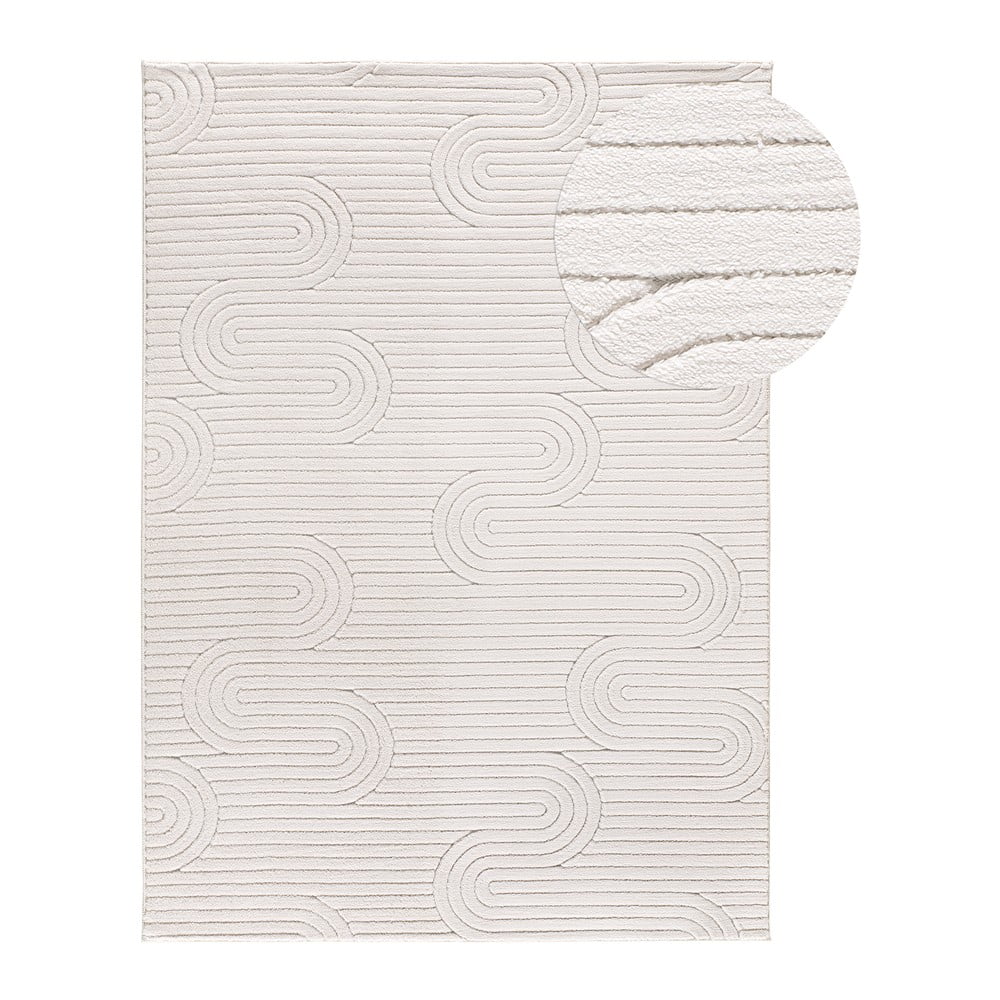 Krémovobiely koberec 120x170 cm Estilo – Universal