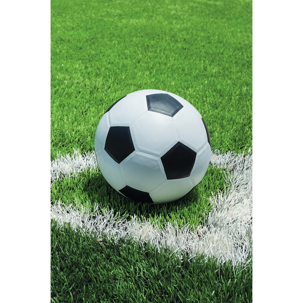 Zelená fleecová detská deka 100x150 cm Football – Jerry Fabrics