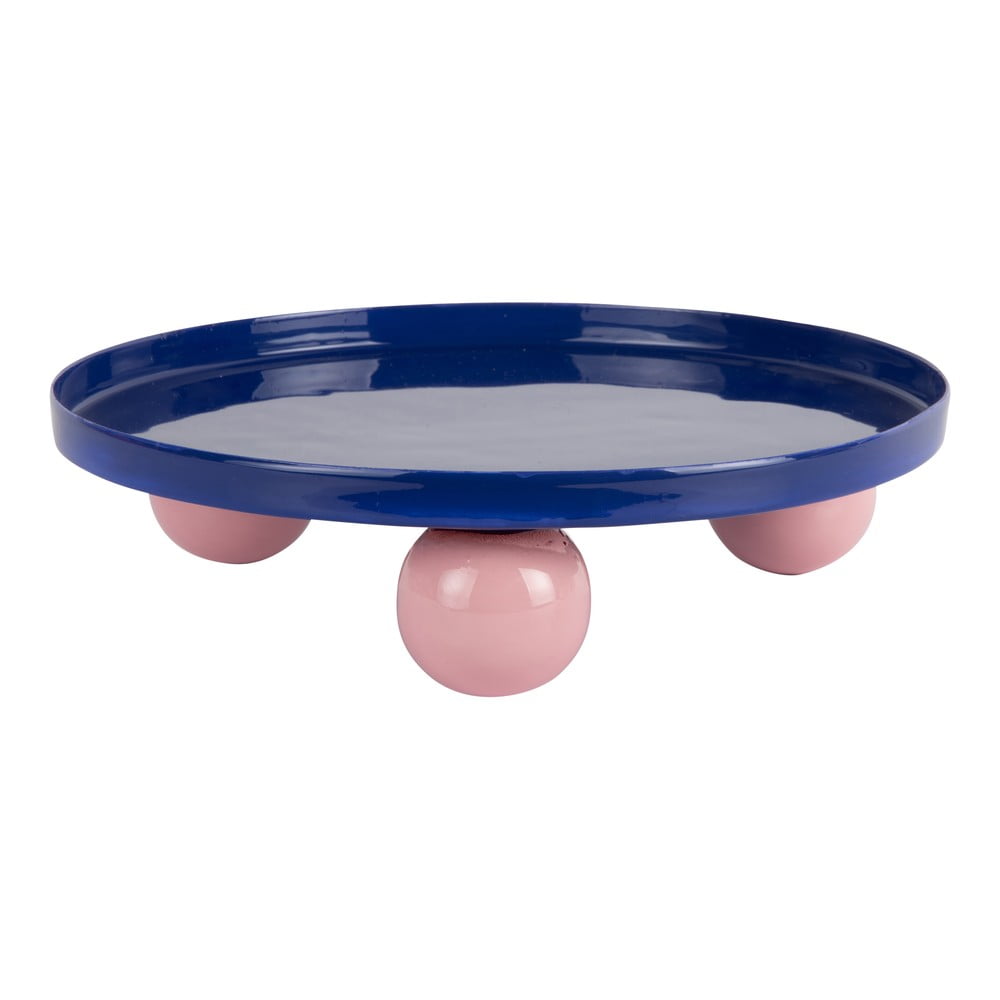 Kovová dekoratívna tácka ø 25 cm Double Funky – PT LIVING