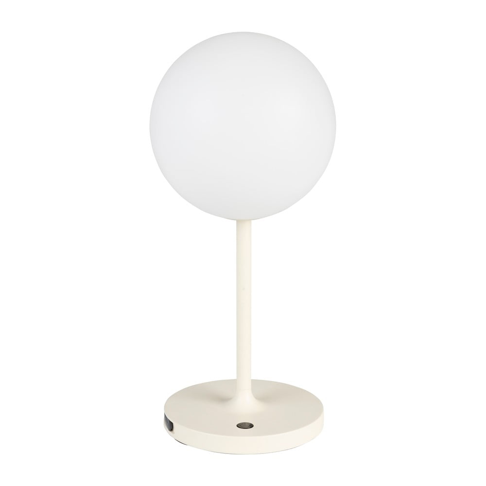 Krémová stmievateľná stolová lampa (výška 33 cm) Hub – White Label
