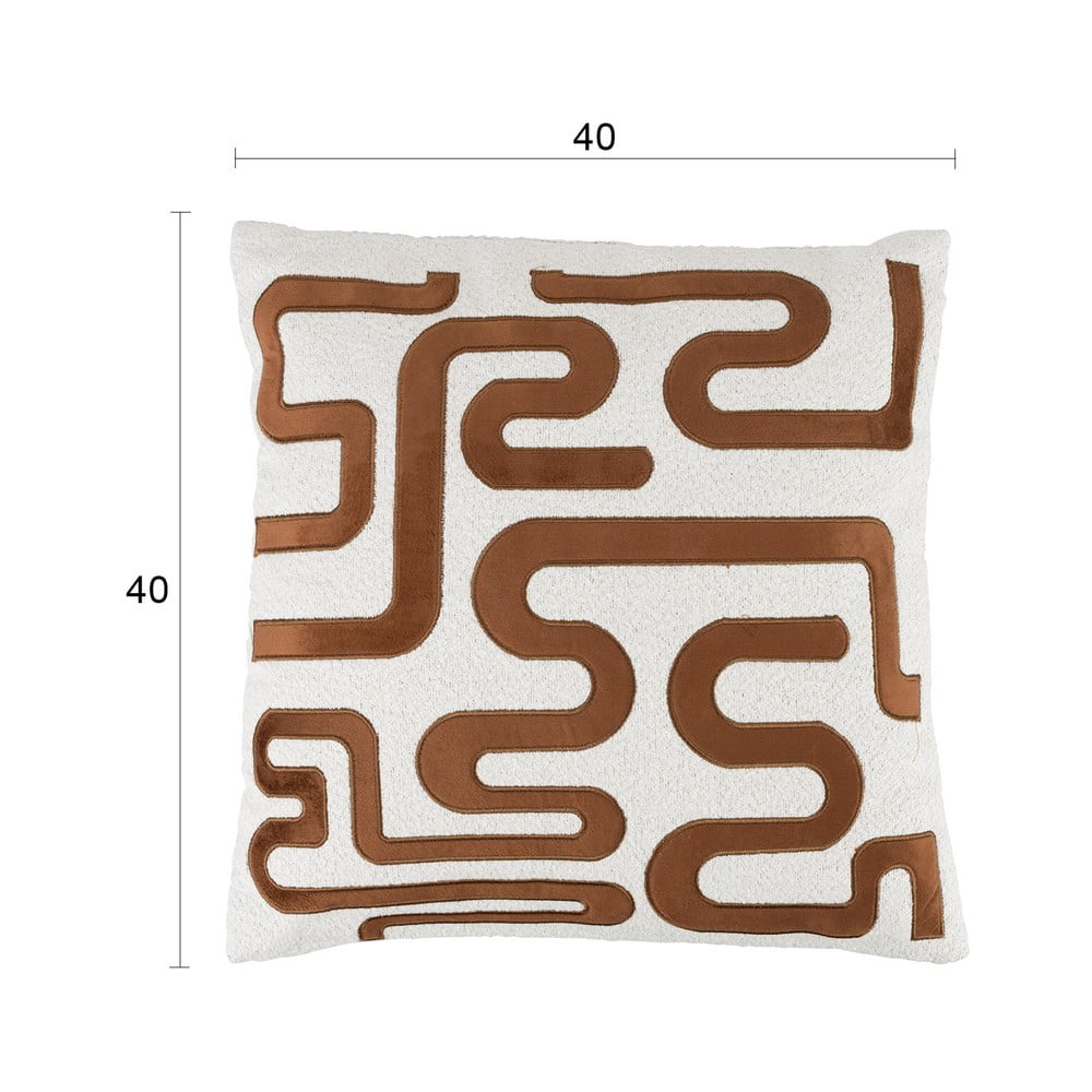 Zamatový dekoračný vankúš 40x40 cm Ayur – White Label