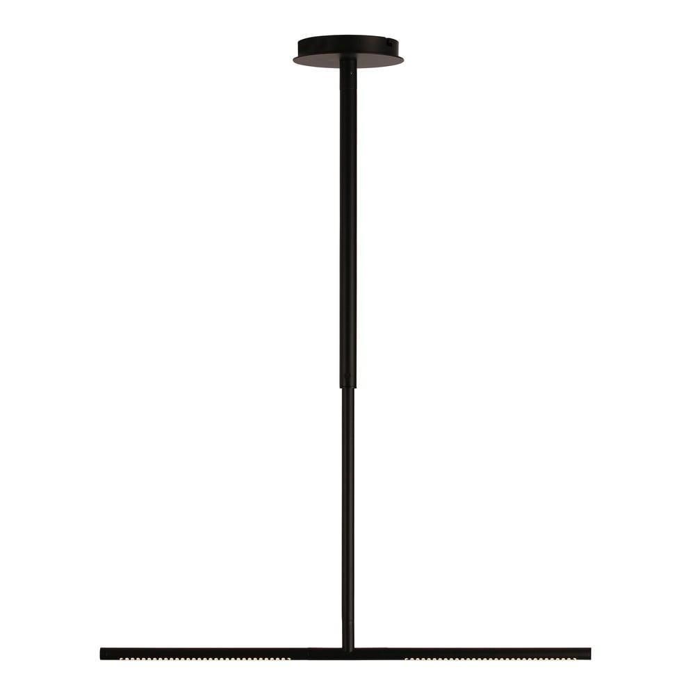 Čierne kovové LED závesné svietidlo s kovovým tienidlom Omni Ceiling – UMAGE