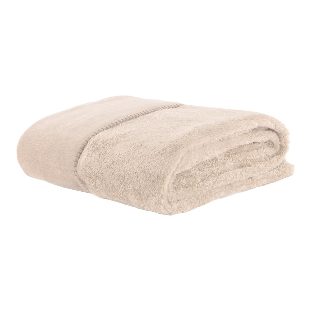 Slonovinová deka z mikroplyšu 150x200 cm Tomo – Tiseco Home Studio