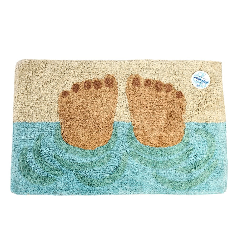 Kúpeľňová predložka 50x80 cm Bathing Feet – Rex London