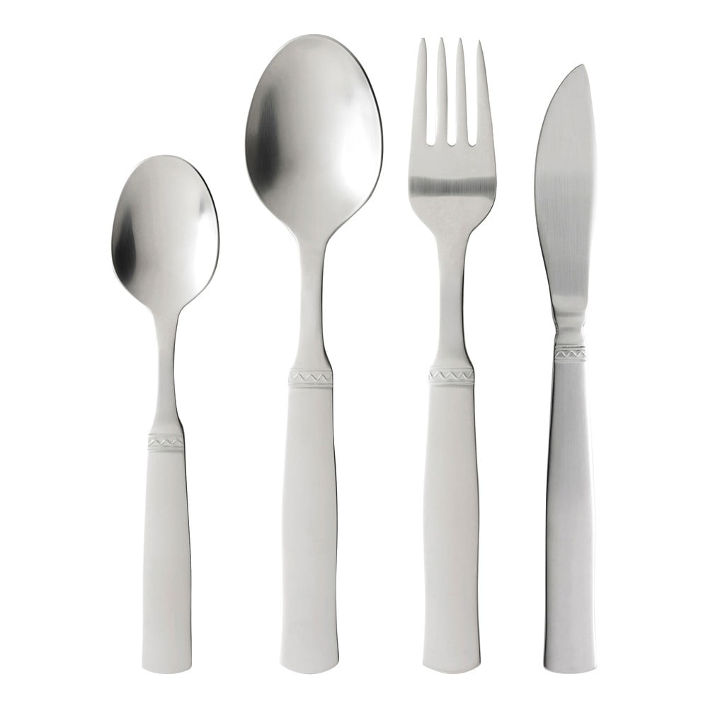 Antikoro príbor v striebornej farbe 16 ks Ranka – Gense