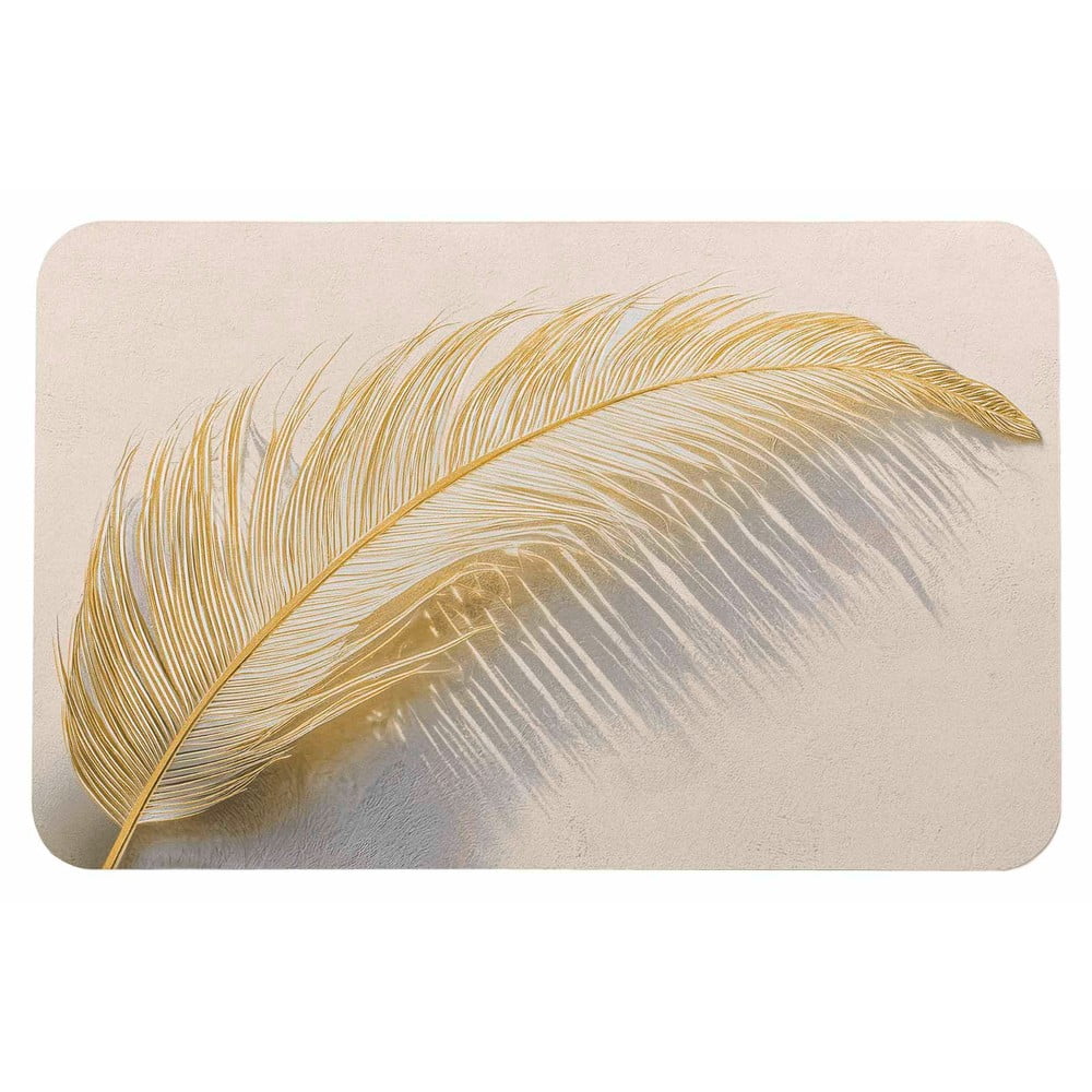 Svetlohnedá kúpeľňová predložka 50x80 cm Angelica – douceur d'intérieur