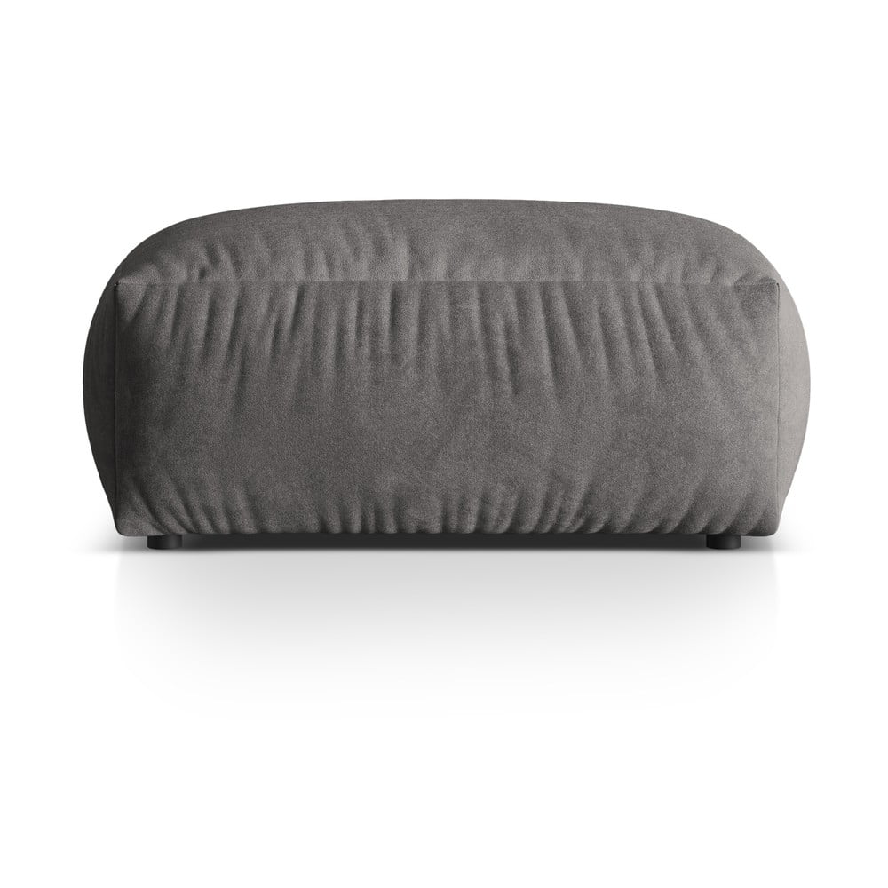 Sivá zamatová modulárna podnožka Martina – Micadoni