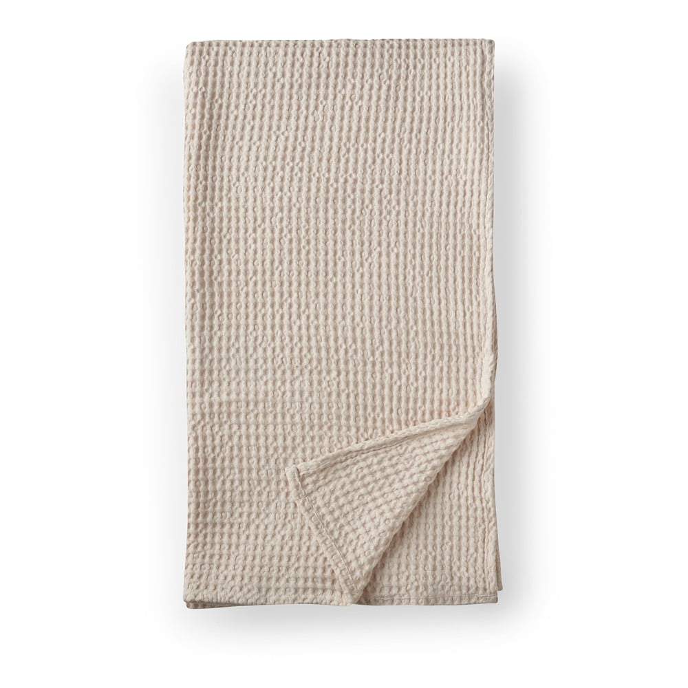 Béžová bavlnená deka 150x200 cm Jaipur Chunky Waffle – Pineapple Elephant