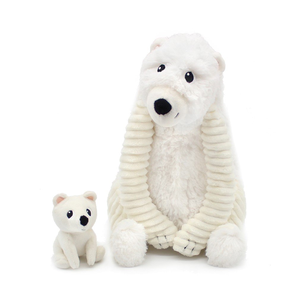 Plyšové hračky v súprave 2 ks Ptipotos Grobidou – Les Deglingos