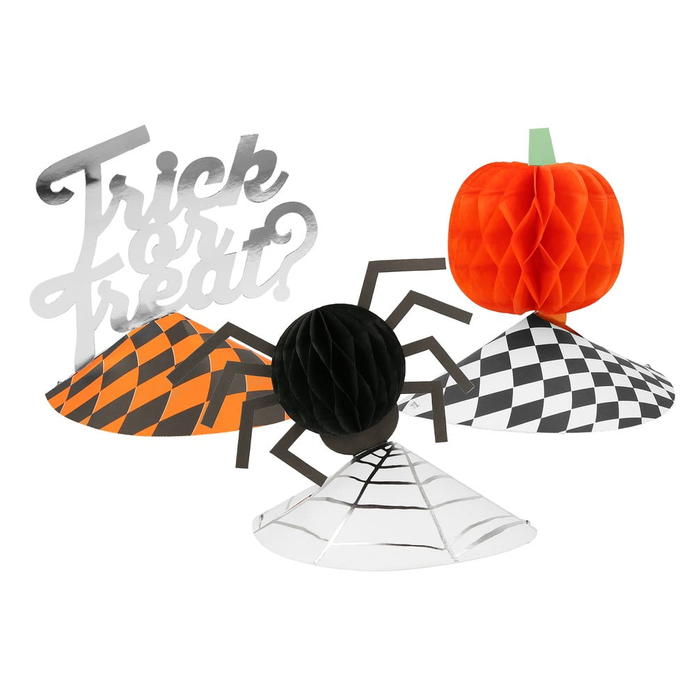 Párty čiapočky v súprave 6 ks Halloween - Meri Meri