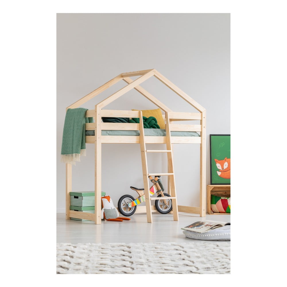 Domčeková palanda z borovicového dreva Adeko Mila DMPA