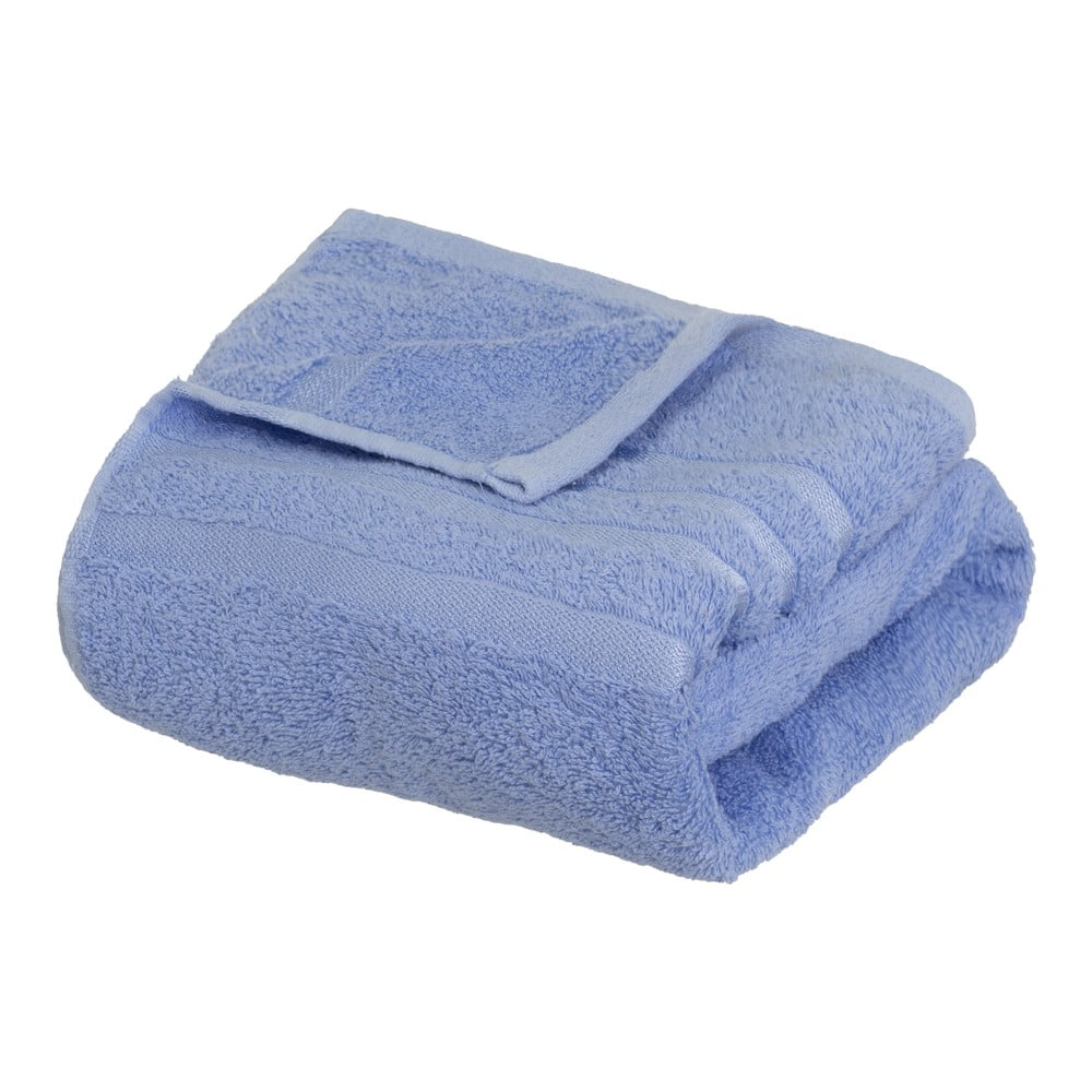 Modrá froté bavlnená osuška 70x140 cm Simple – Casa Selección
