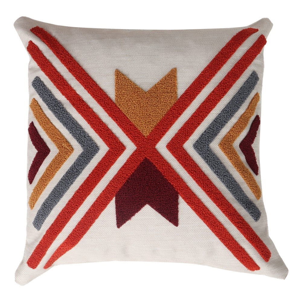 Ľanový dekoračný vankúš 43x43 cm Kelebek – Mioli Decor