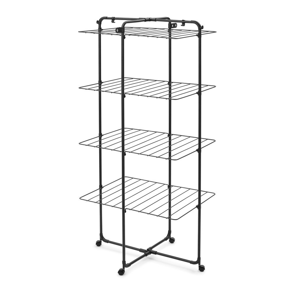 Matne čierny sušiak na bielizeň 30 m HangOn Tower – Brabantia