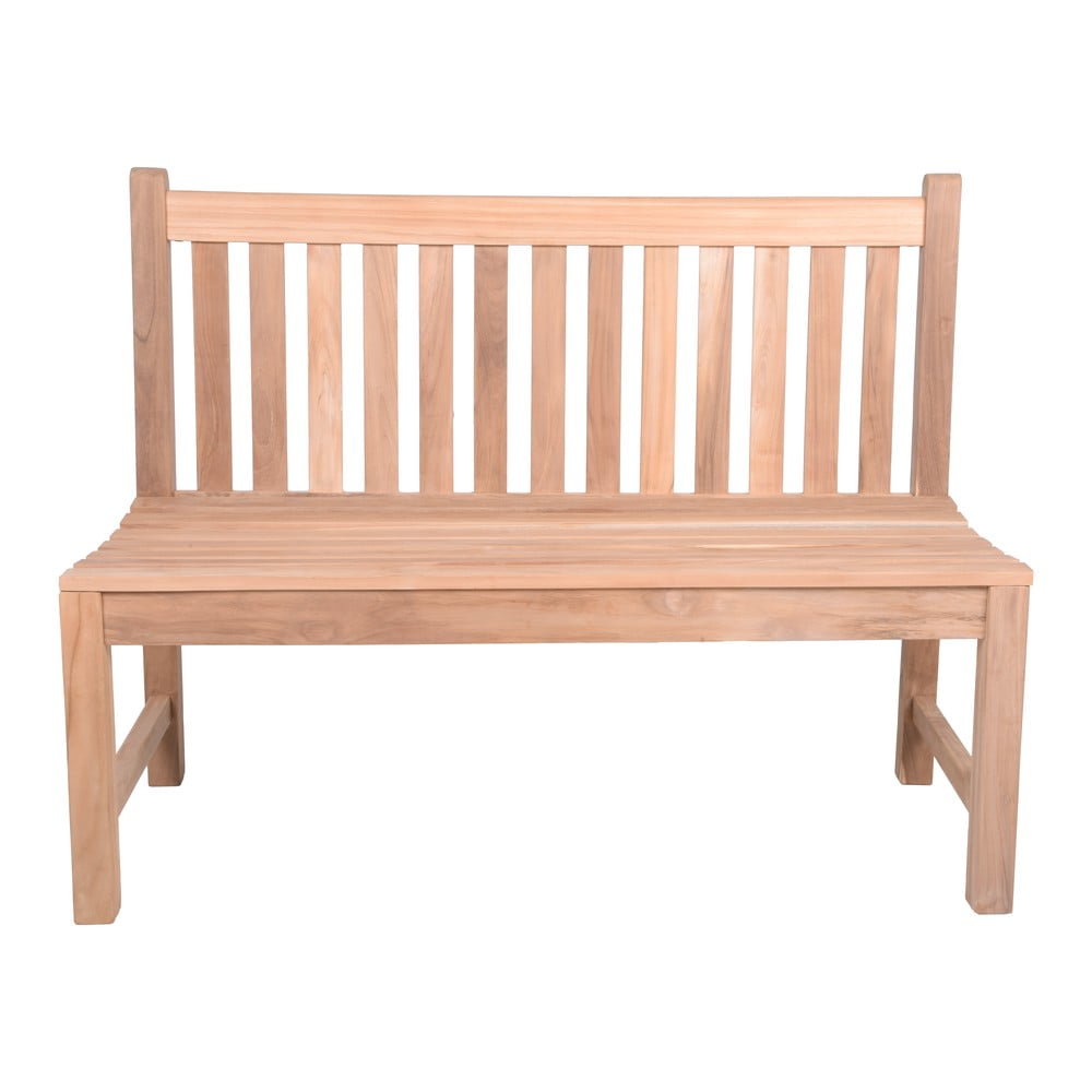 Drevená záhradná lavica v prírodnej farbe Solo – Garden Pleasure