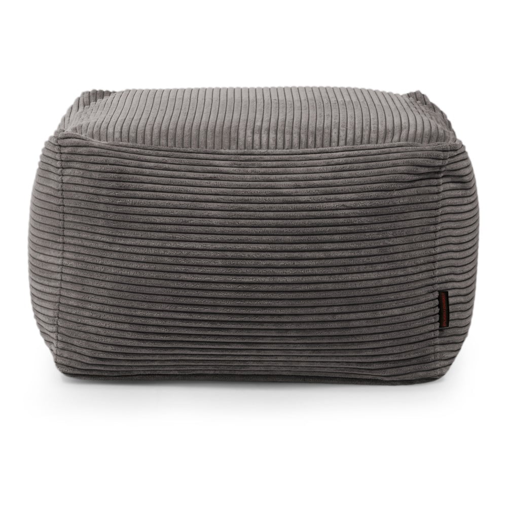 Menčestrový sedací vak v horčicovej farbe Softbox MooG – SLOWDOWN