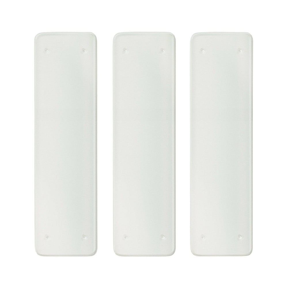 Sklenený komponent - polica 3 ks 110x1 cm Sitra – Kave Home