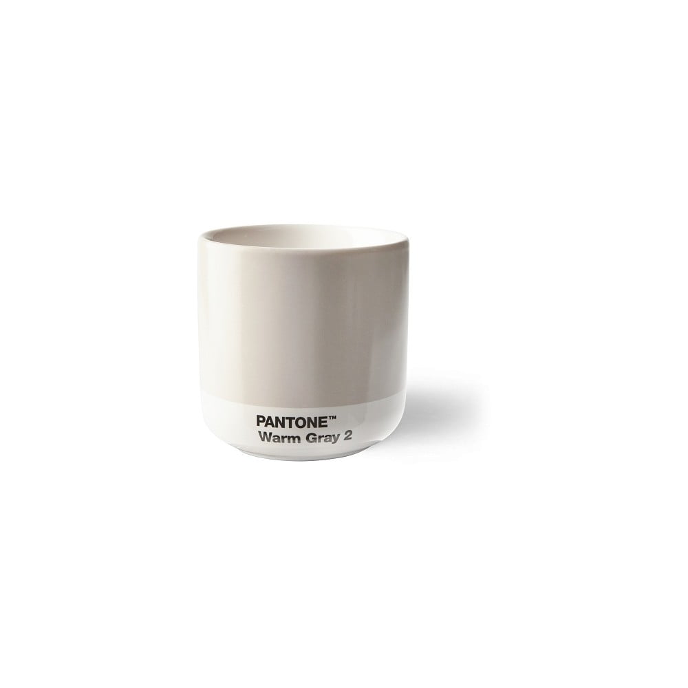 Svetlosivý keramický hrnček 175 ml Cortado Warm Gray 2 – Pantone
