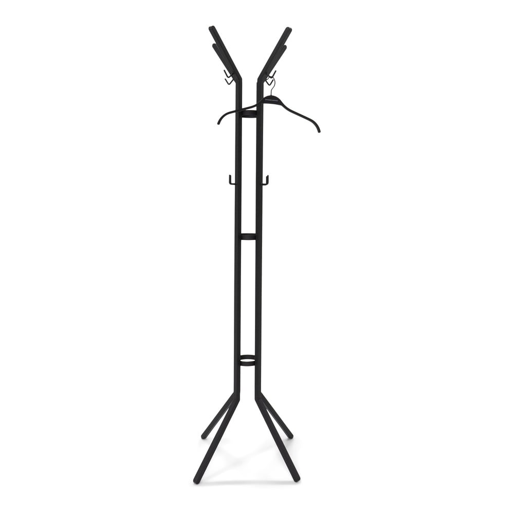 Čierny kovový vešiak 50x170 cm Jaimy – Spinder Design