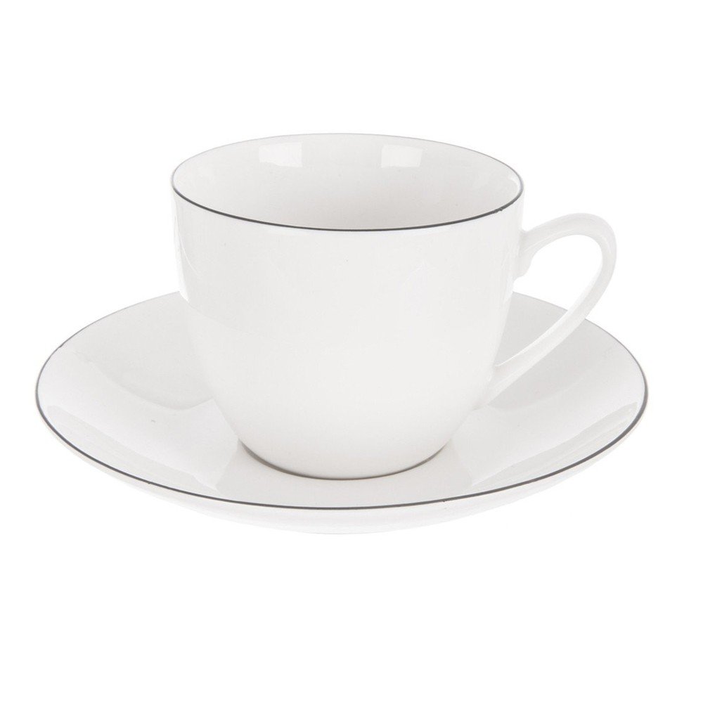 Biela porcelánová šálka na cappuccino 210 ml Decora – Orion