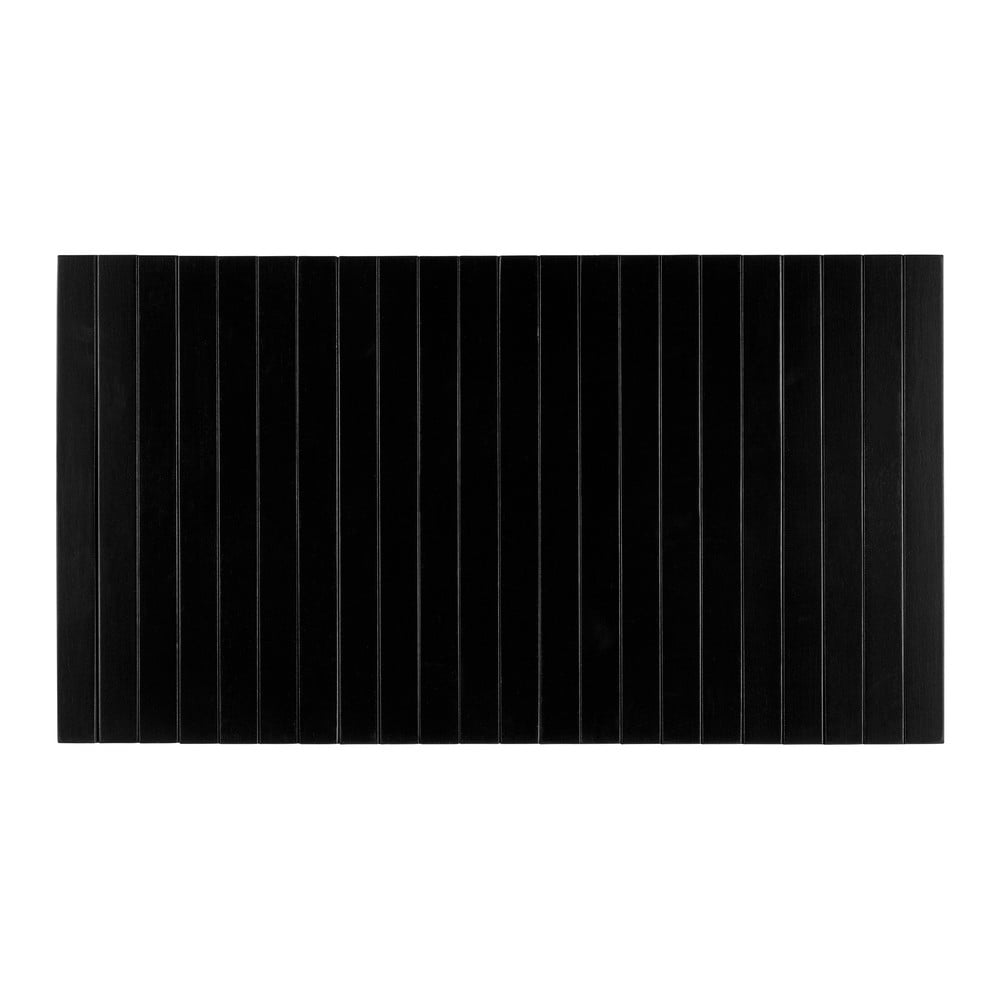 Čierna flexibilná drevená podrúčka na pohovku WOOOD Tray