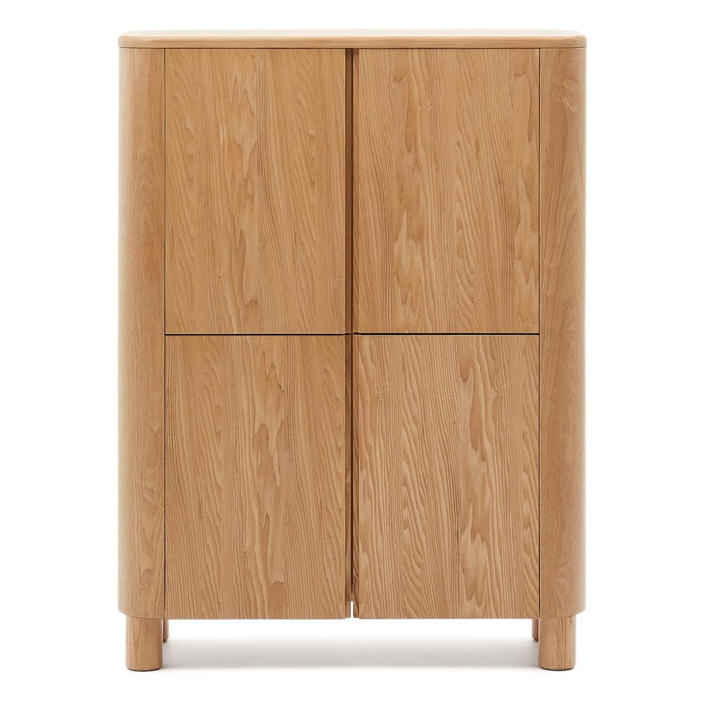 Skrinka v dekore jaseňa v prírodnej farbe 100x134x40 cm Salaya – Kave Home