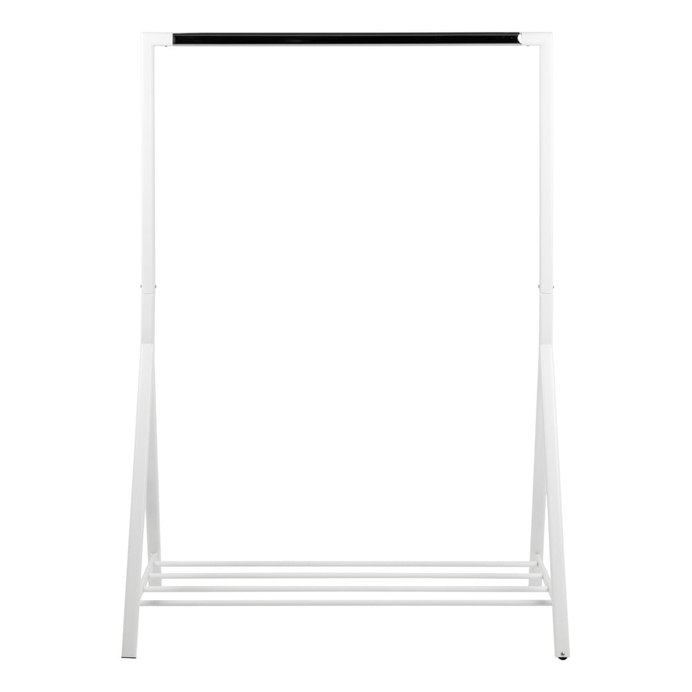 Biely kovový stojan na oblečenie Brent - Actona