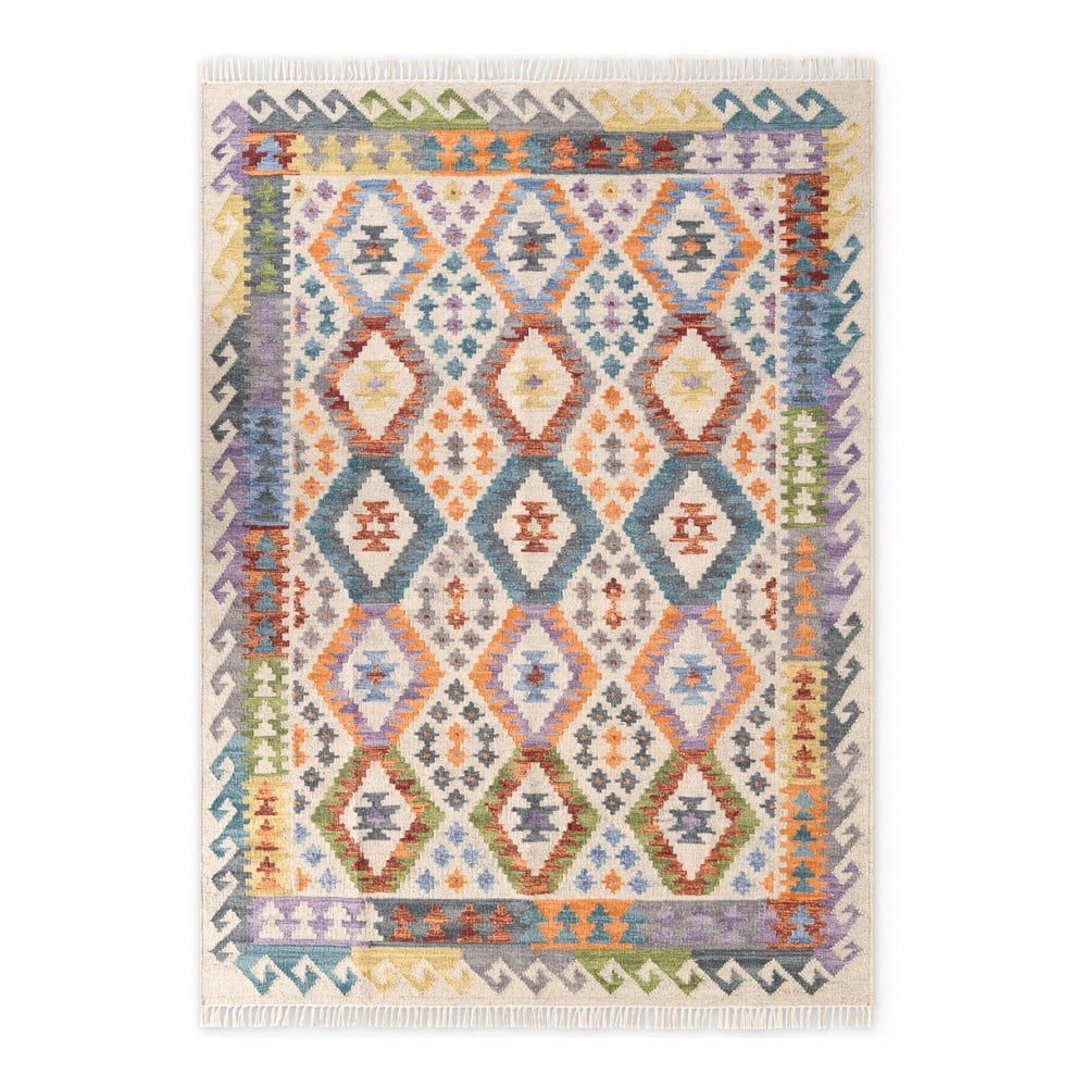 Obojstranný ručne tkaný vlnený koberec 200x290 cm Kamal Oasis – Nouristan