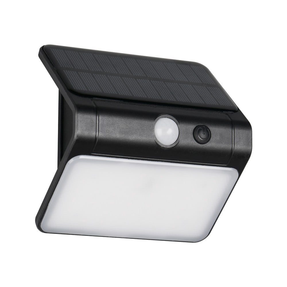 LED nástenné solárne vonkajšie svietidlo (výška 12 cm) Olinda – Reality