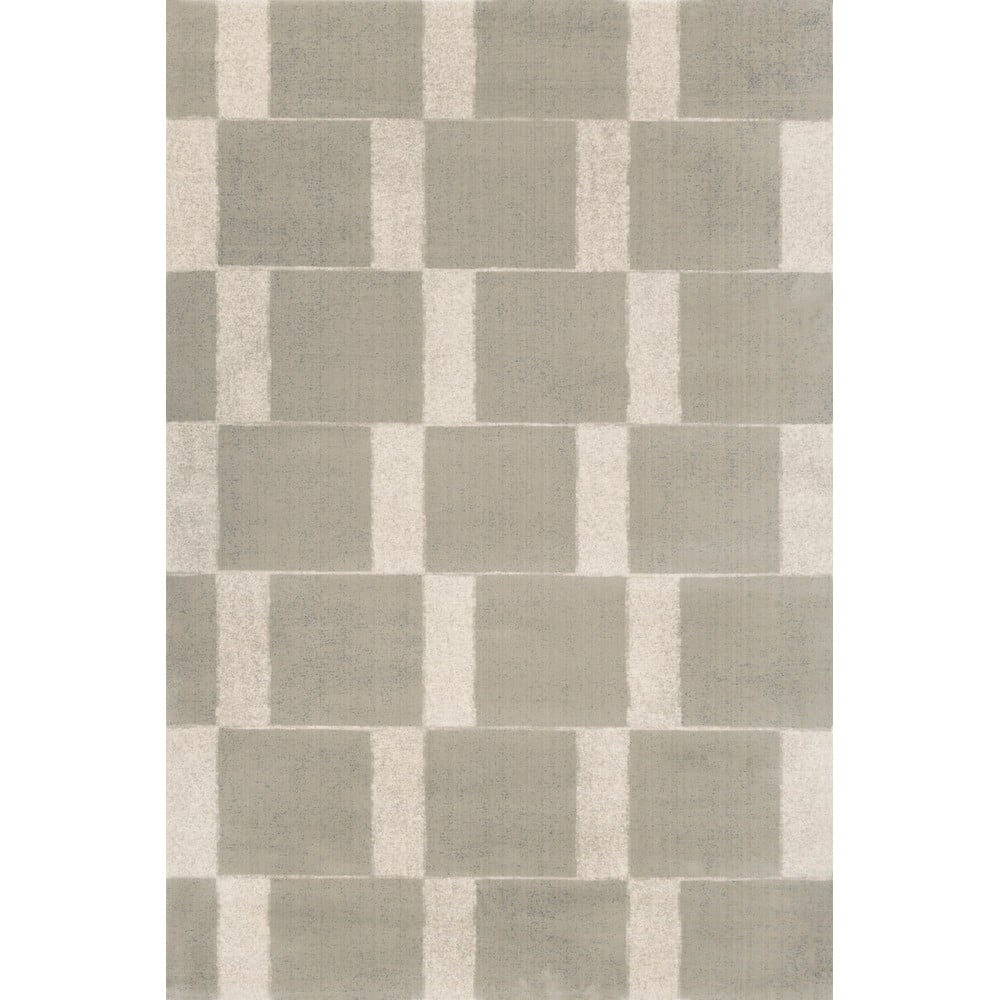 Sivobéžový vlnený koberec 133x190 cm Agnus Pavement – ​​Agnella