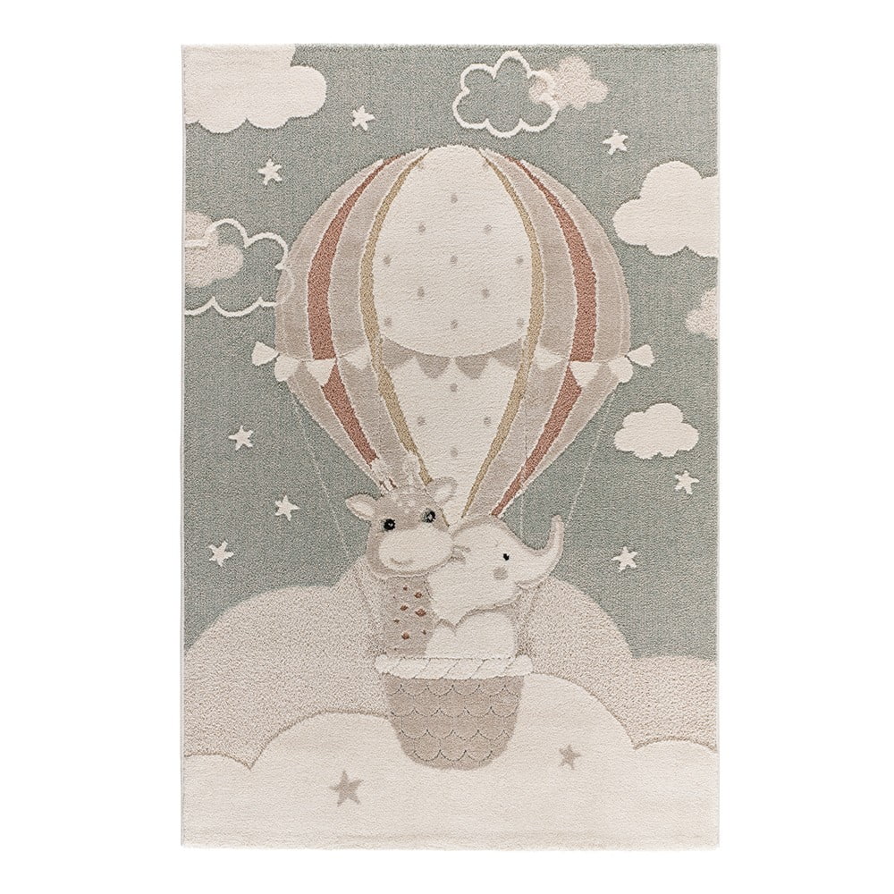 Zeleno-béžový detský koberec 120x170 cm Clown – Universal