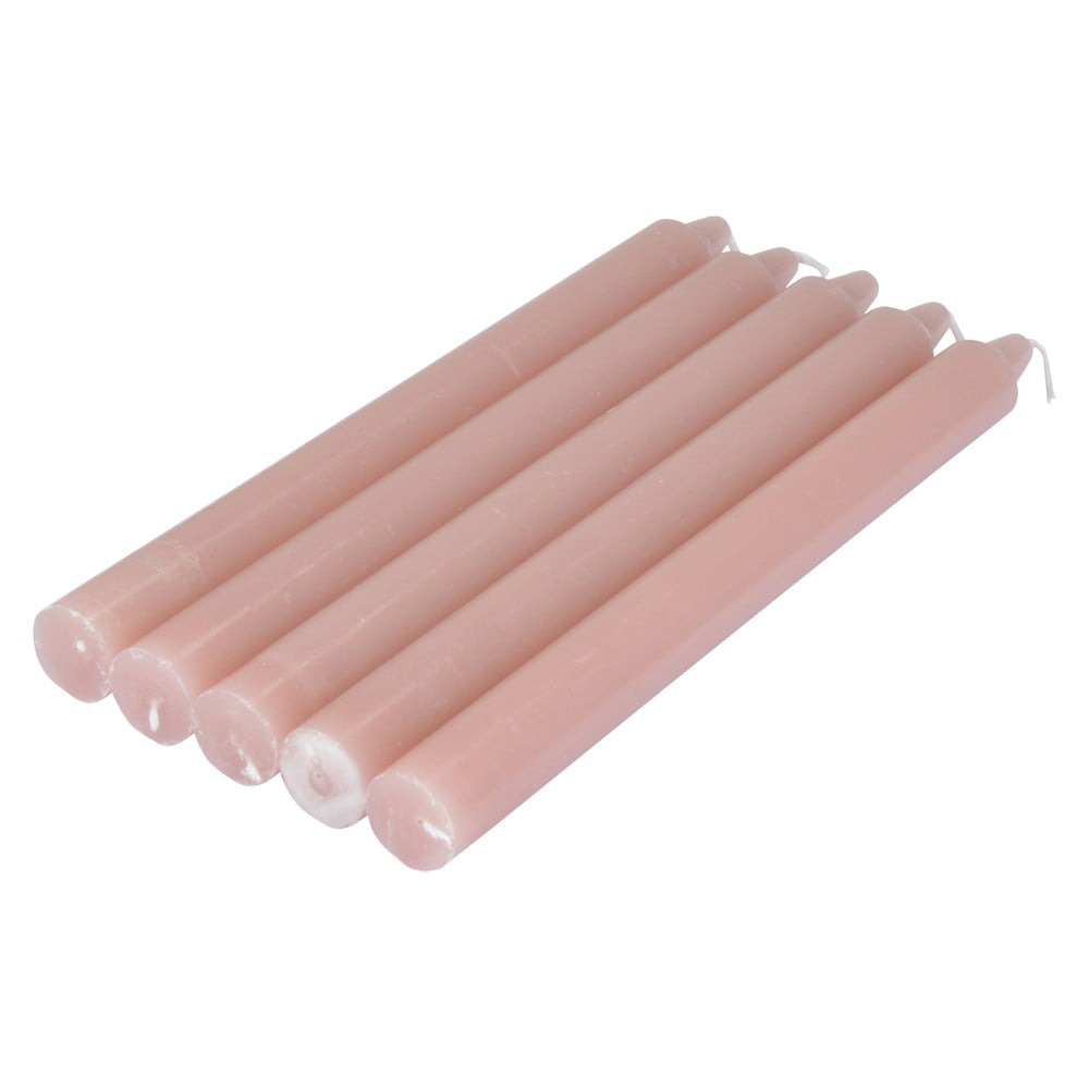 Sviečky v súprave 5 ks doba horenia 7 h Essential – Homéa