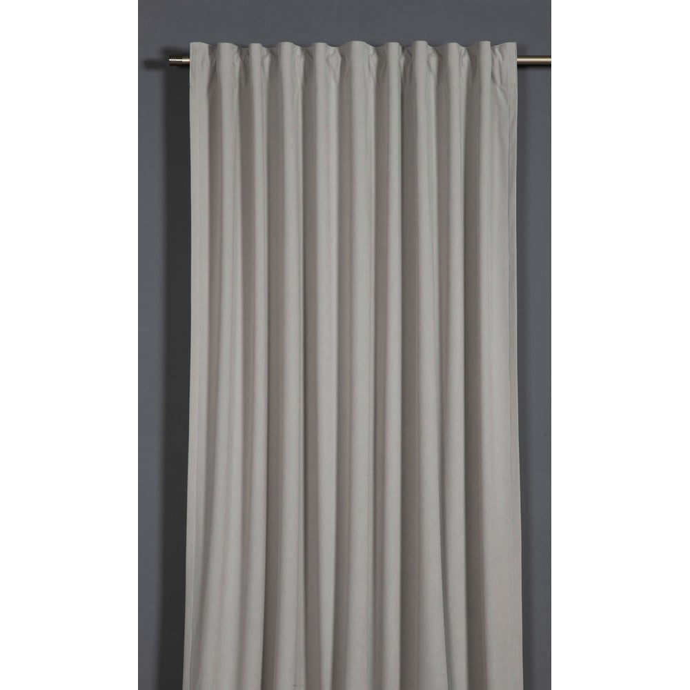 Sivý záves 135x245 cm Kord – Sehlbach