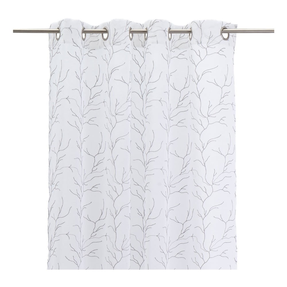 Bielo-sivá záclona 140x260 cm Coral – Casa Selección