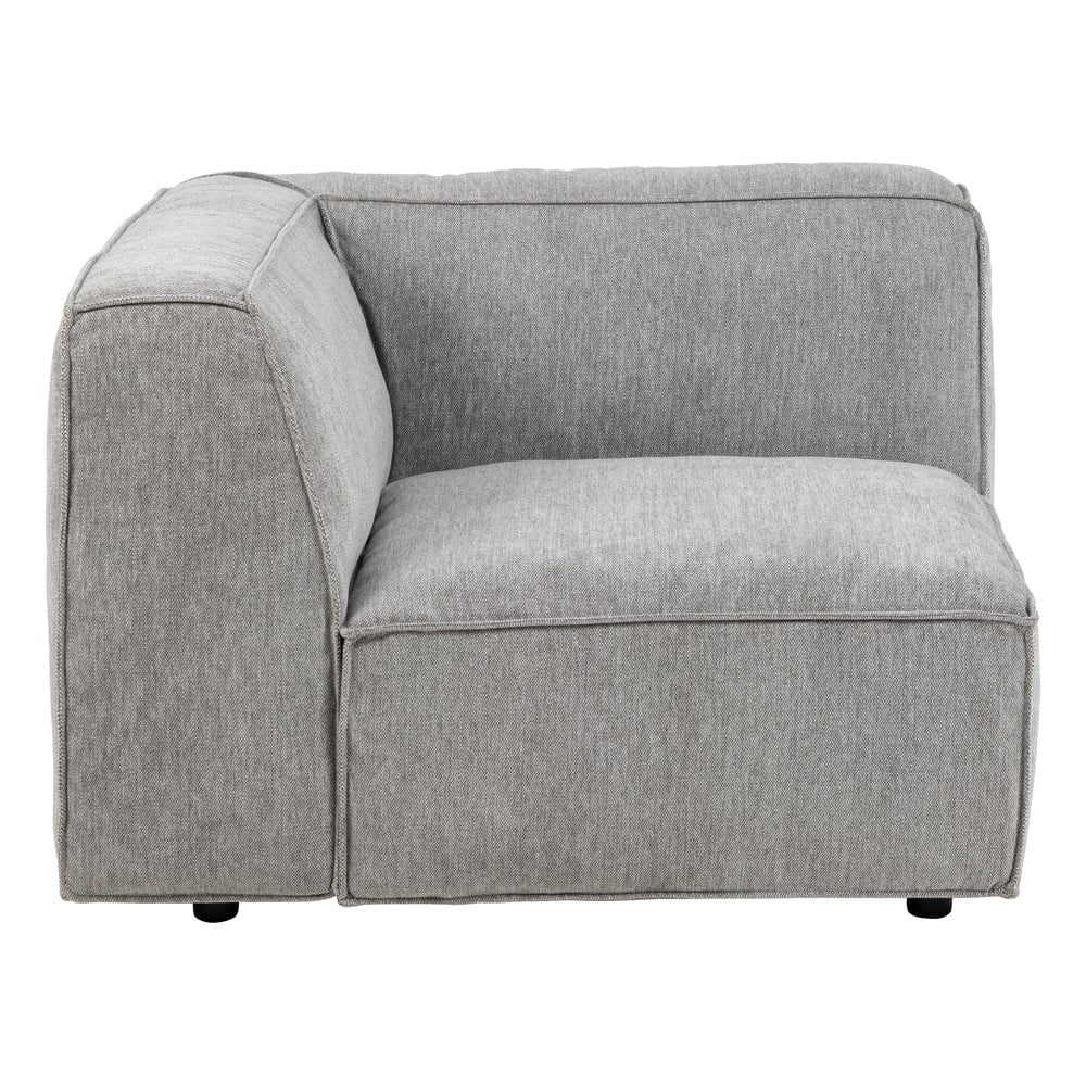 Svetlosivý koncový modul pohovky Bonami Selection Fairfield