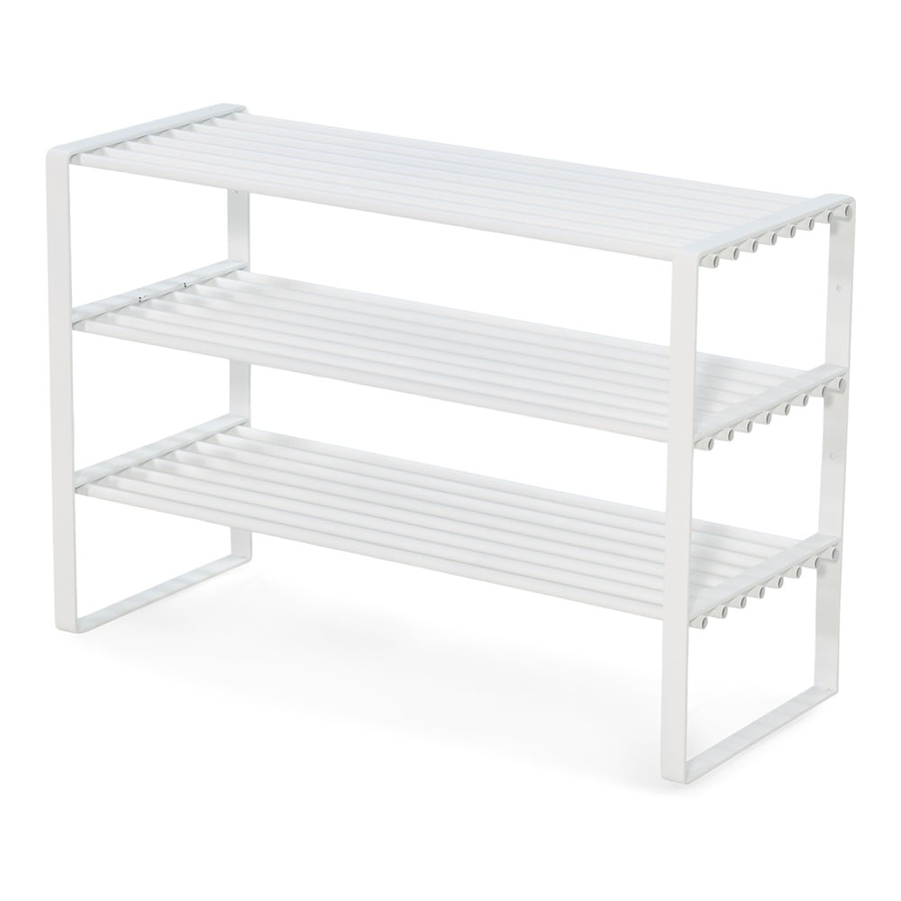 Biela kovová skrinka na topánky 70x49x29 cm Rex – Spinder Design