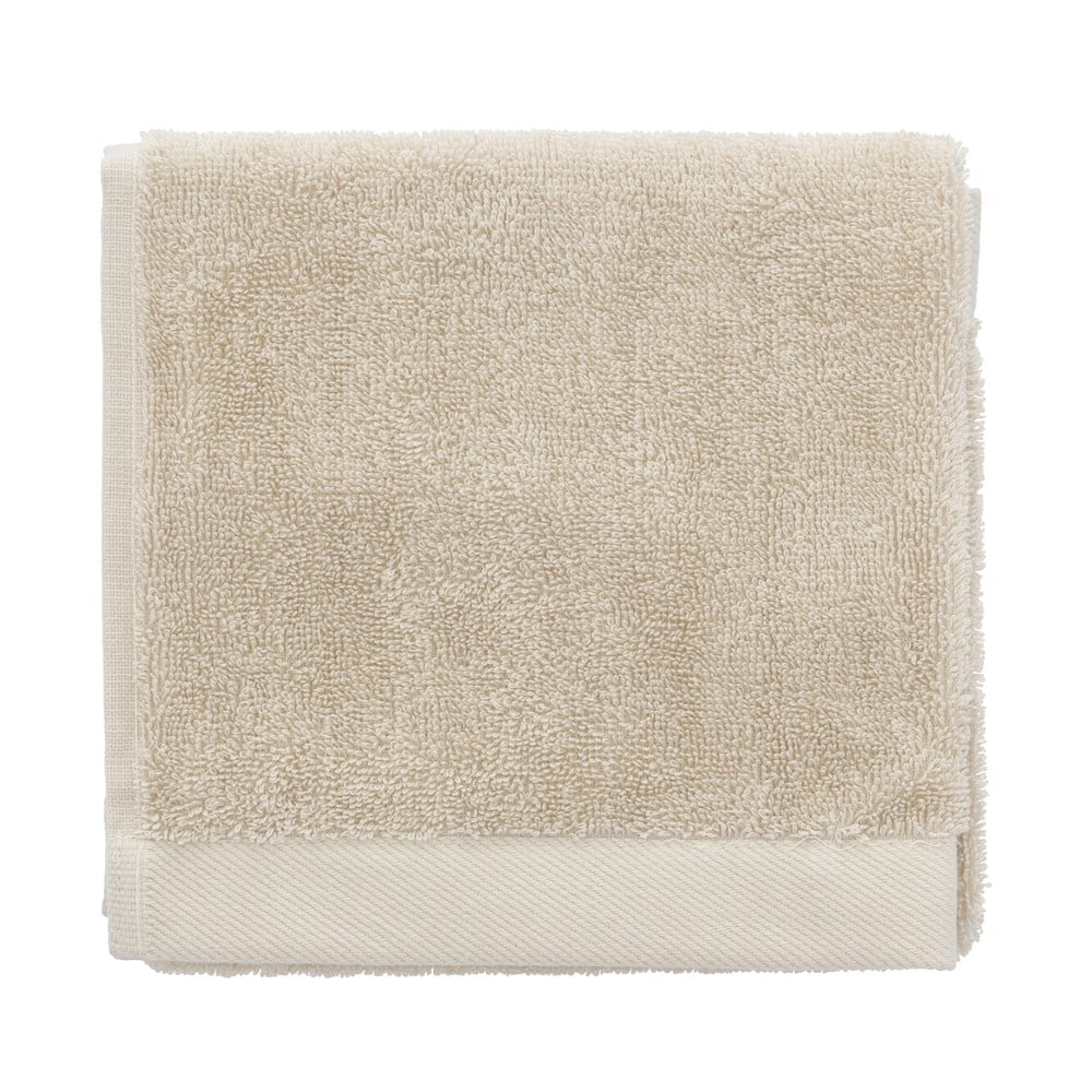 Béžový froté bavlnený uterák 40x60 cm Comfort – Södahl