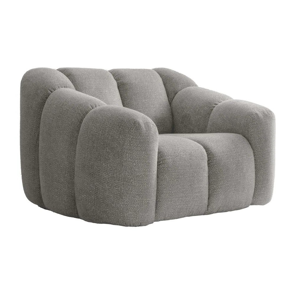 Svetlosivé kreslo Shell – Miuform