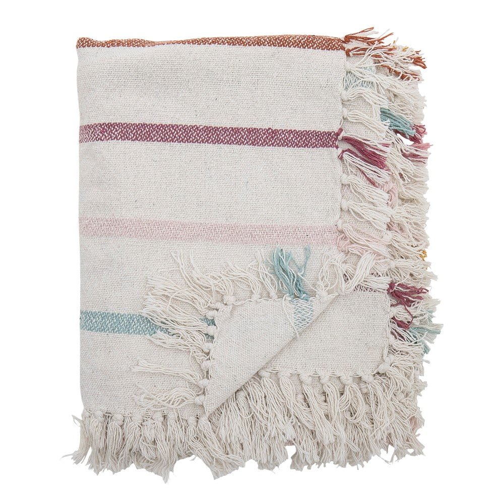 Krémová detská deka 130x160 cm Frey – Bloomingville Mini