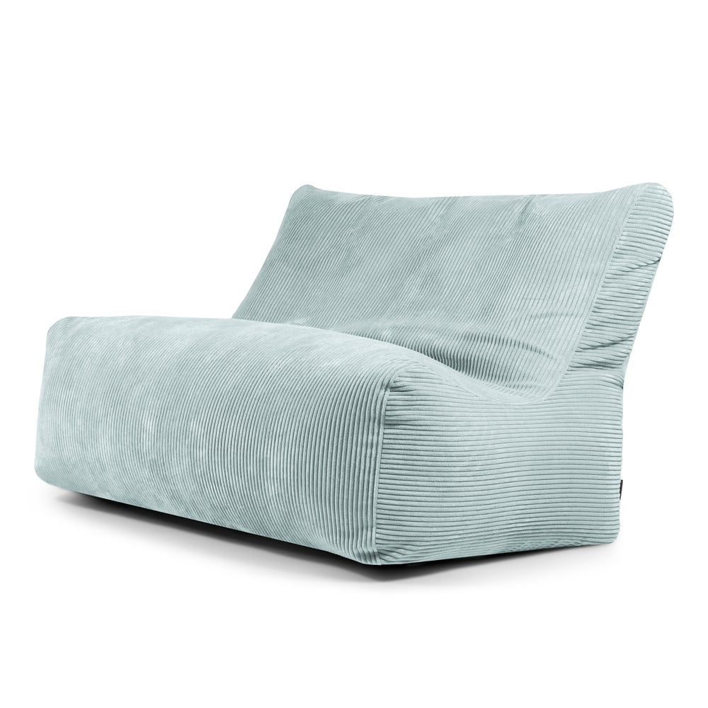Menčestrový sedací vak v mentolovej farbe Sofa Seat Lounge – SLOWDOWN