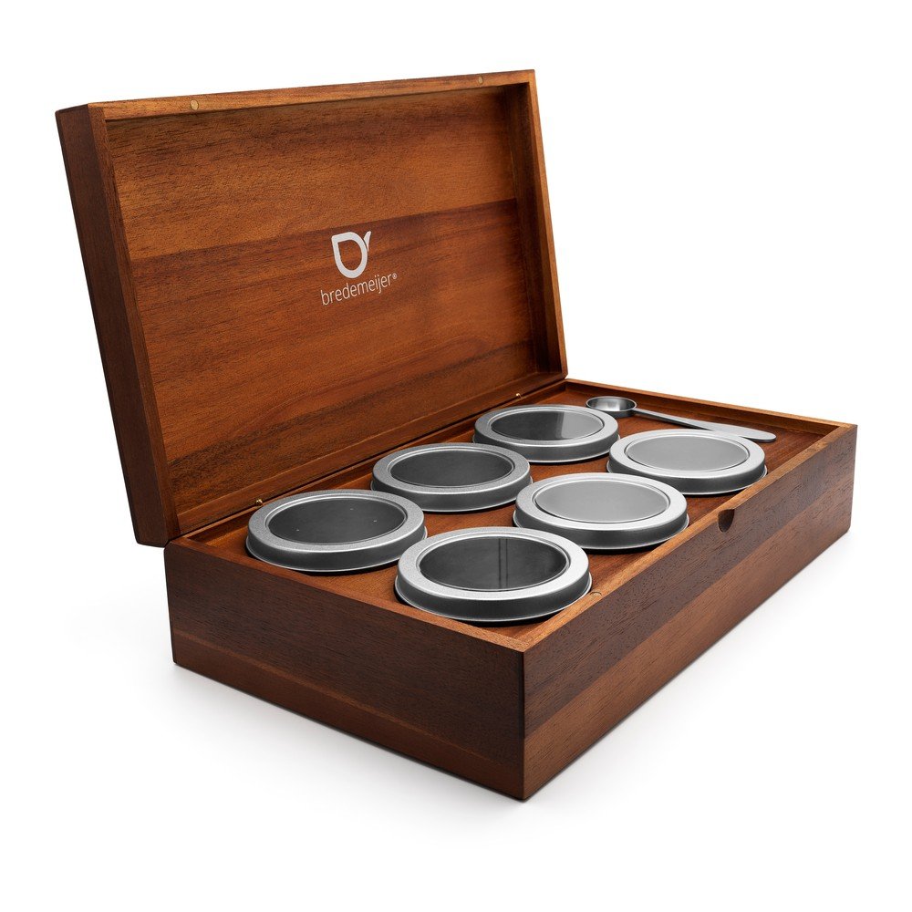 Drevená škatuľka na čaj – Bredemeijer
