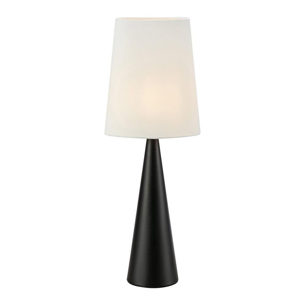 Čierno-biela stolová lampa (výška 64 cm) Conus - Markslöjd