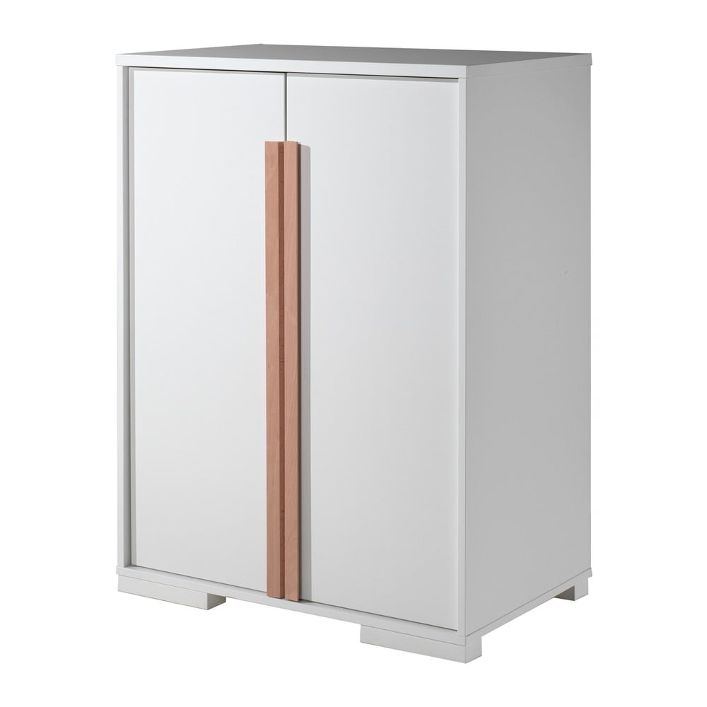 Biela detská skrinka pod vyvýšenú posteľ Vipack London