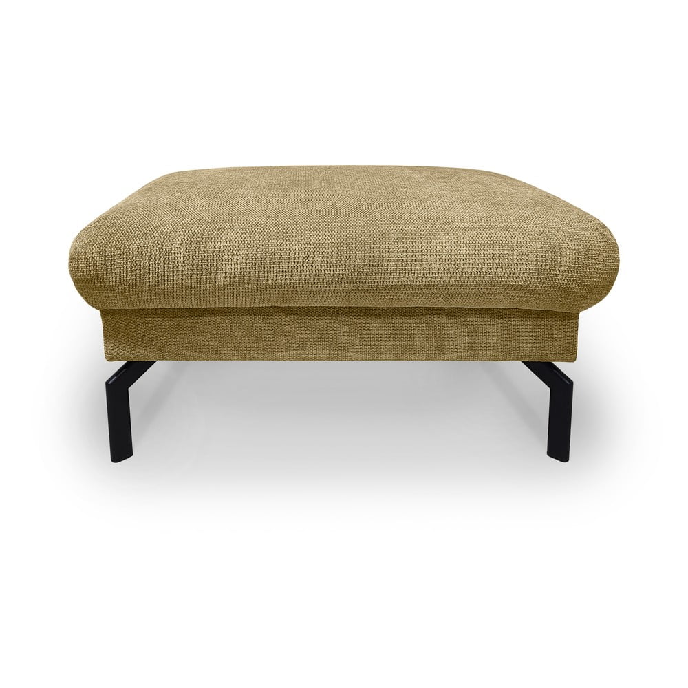 Podnožka v horčicovej farbe Gomero – Scandic