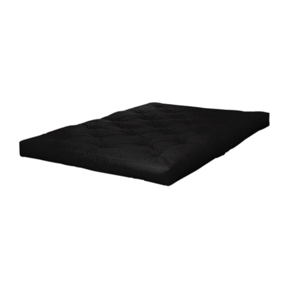 Čierny stredne tvrdý futónový matrac 180x200 cm Comfort Black – Karup Design