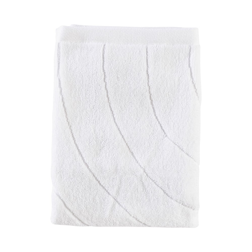 Biely froté bavlnený uterák 50x70 cm Time – Zone