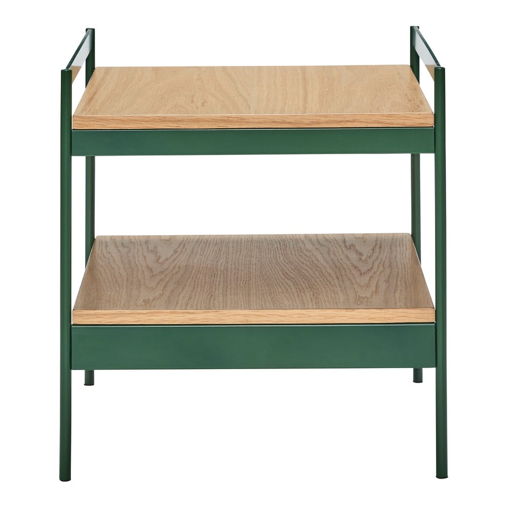 Odkladací stolík s doskou v dubovom dekore 43x43 cm Jaunty – Hübsch