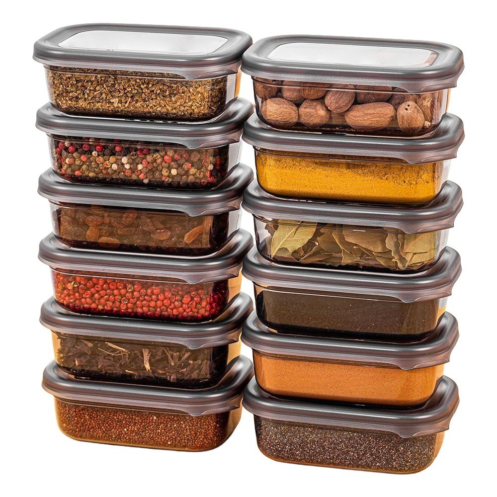 Dózy v súprave 12 ks na potraviny Fresco – Hermia