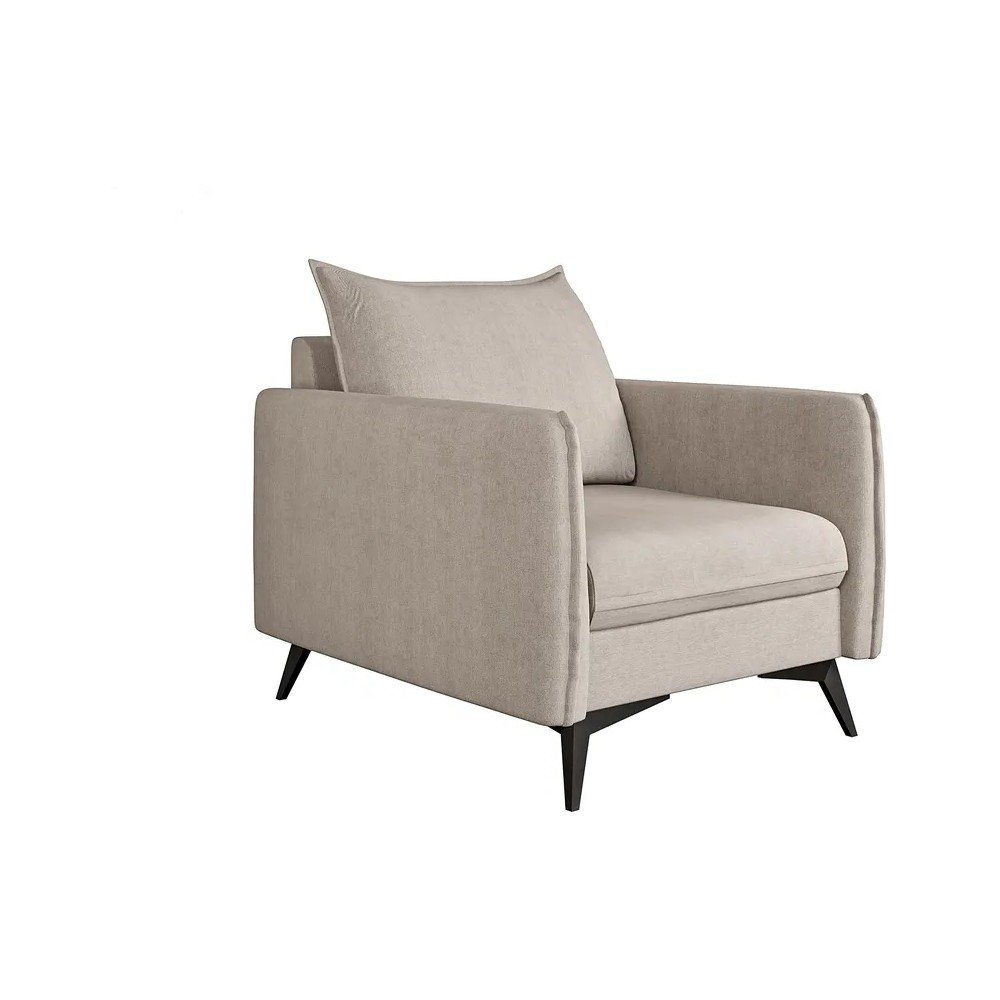 Béžové kreslo Juli Bis – Ropez