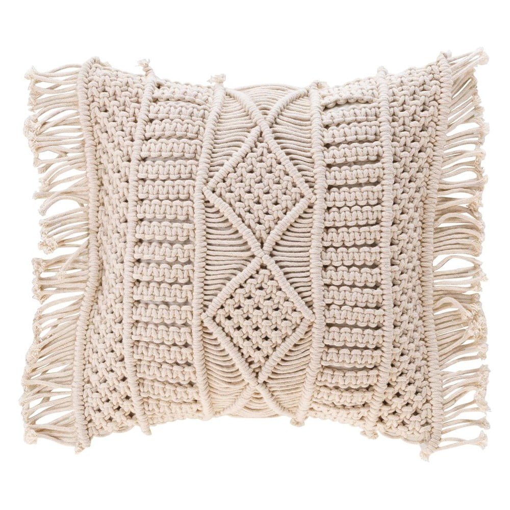 Dekoračný vankúš 40x40 cm Macralina – douceur d'intérieur